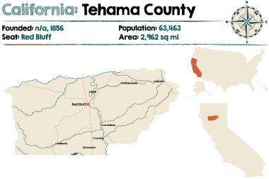 Tehama county California