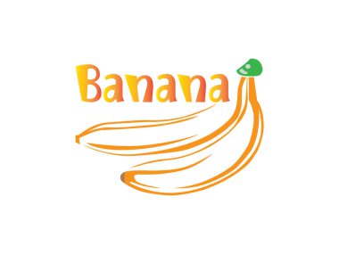 Picture of delicious bananas with a white background
