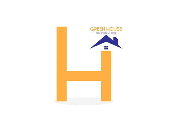 Construction Logo Template Letter Building House Vector Icons House Home — Stock Vector
