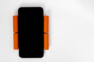 Cep telefonu şarj kavramı.