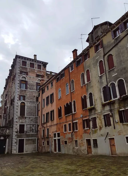 Verona Pěší Ulice Starém Centru Města — Stock fotografie