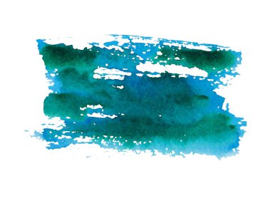 Yeşil çizgili mavi renk.