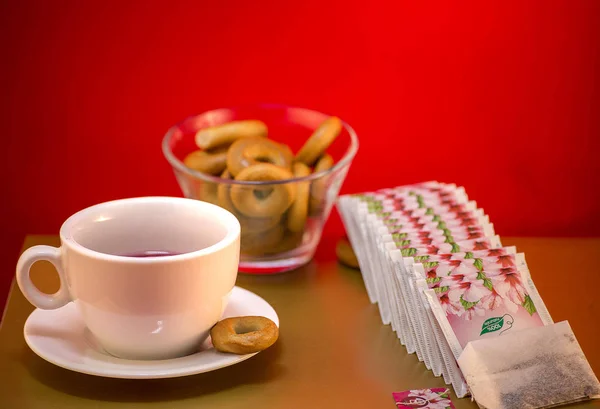 Tea is a very popular and healthy drink.