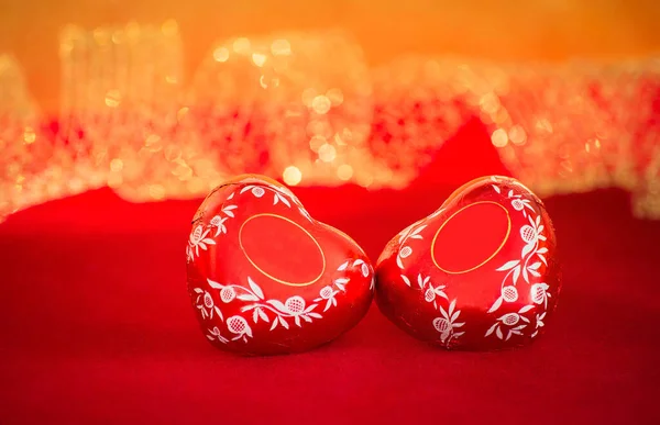 holiday. two hearts joined by love