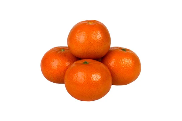 Tangerine elszigetelt közelről — Stock Fotó