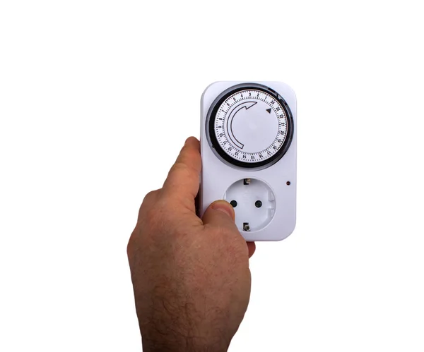 Eluttag med timer — Stockfoto