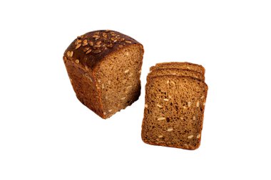 Dilimlenmiş, ekmek izole