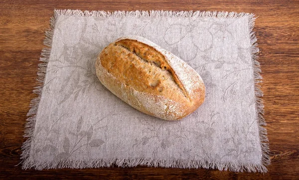 Pão Rústico Saboroso — Fotografia de Stock