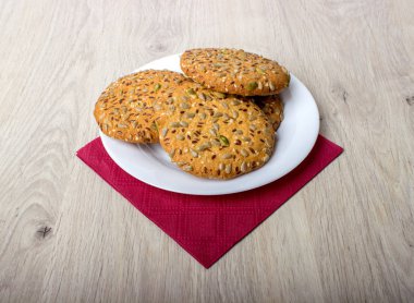 tahıllar ile bisküvi