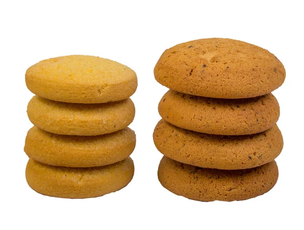 Zab cookie-k és a kukorica cookie-k — Stock Fotó