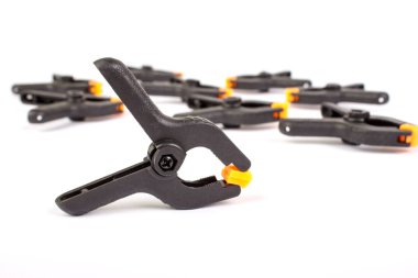 Clothespin. Marangozluk kelepçeler