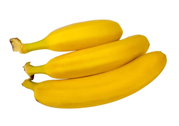 バナナ、いくつか熟したバナナ — ストック写真