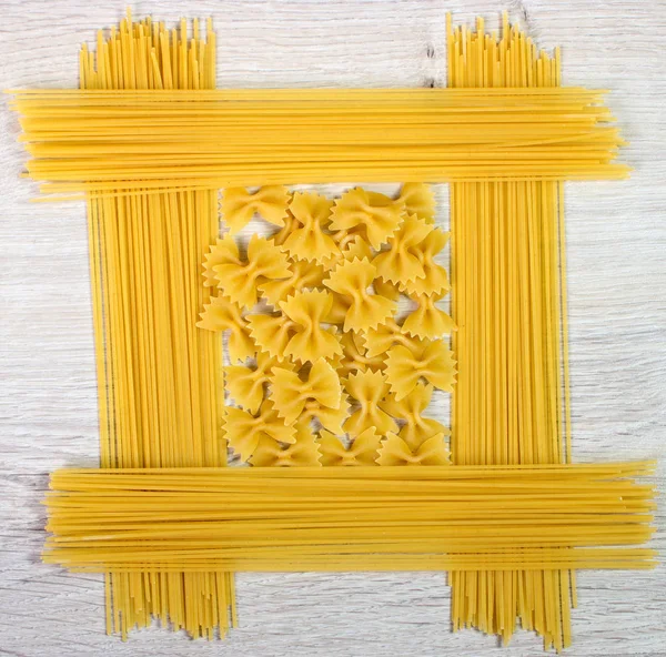 Lebensmittel Thema, Pasta Hintergrund. — Stockfoto