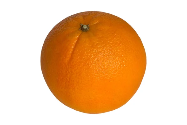 Frutta arancione isolata — Foto Stock