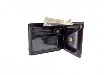 Erkek çanta para ile siyah