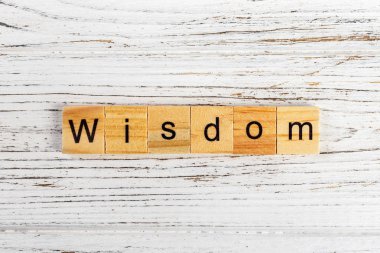 Tahta bloklar kavramı ile yapılan bilgelik word