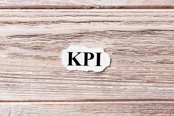 KPI - clave de rendimiento indicador palabra nube, concepto de negocio — Foto de Stock