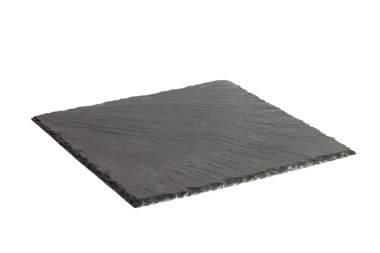 Beyaz arka plan küçük kayrak tepside. kayrak kurulu izole