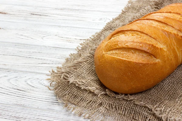 Detail tradiční čerstvý chléb. pohled shora — Stock fotografie