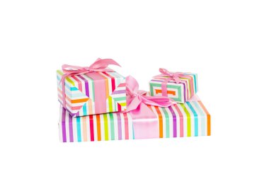 Noel ya da diğer renkli el yapımı Noel hediyeleri grubu 