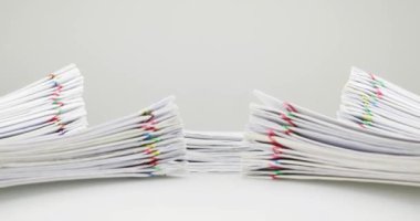 Kazık aşırı yük evrak bulanıklık yığın belge zaman atlamalı çevresinde var