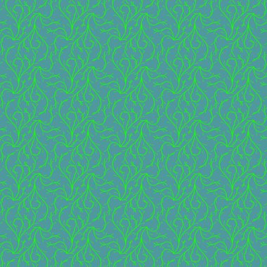 Yeşil arka plan sorunsuz örgülerine Ivy