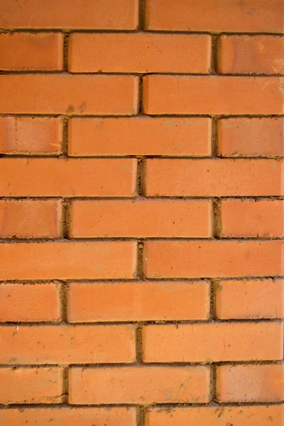 Πορτοκαλί τούβλο τοίχο υφή φόντο — Φωτογραφία Αρχείου