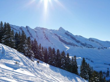  Switzerland winter ski resort