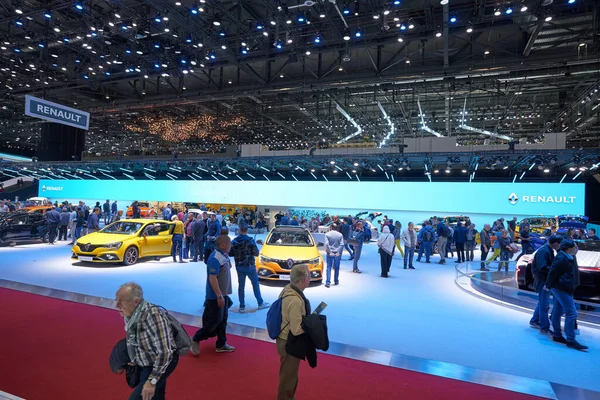 Geneva Motor Show 13Th March 2019 — Stock Photo, Image