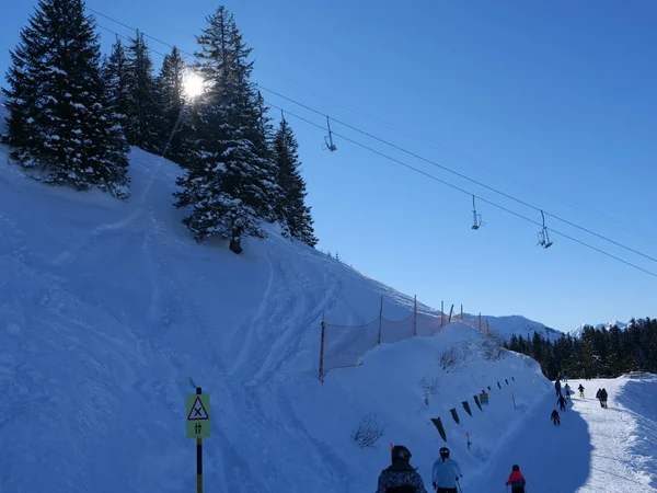  Switzerland winter ski resort