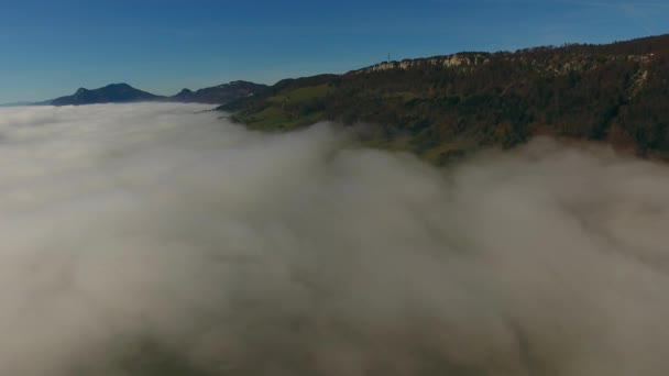 Залишити Точку Зору Туману — стокове відео