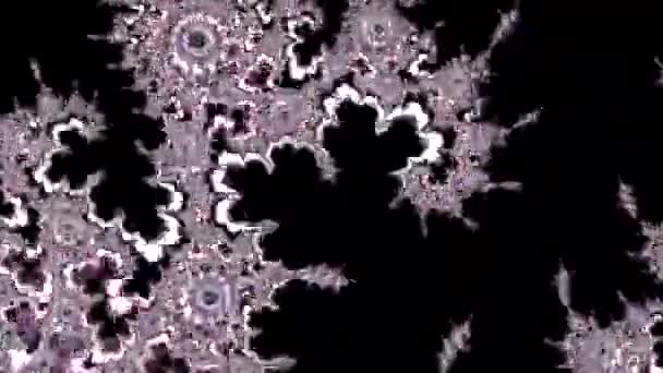 计算机生成的分形设计视频 — 图库视频影像