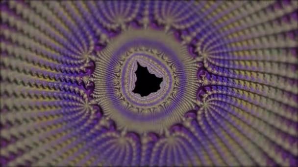 Imagens Design Fractal Geradas Por Computador — Vídeo de Stock