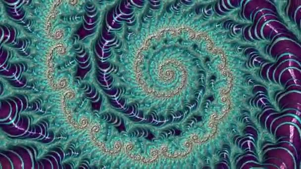 Imágenes Diseño Fractal Generadas Por Computadora — Vídeos de Stock