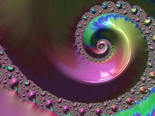 Renkli sonsuz karmaşık desenler tasarımı