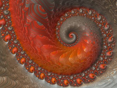 Renkli sonsuz karmaşık desenler tasarımı