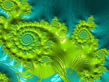 Renkli sonsuz karmaşık desenler tasarımı