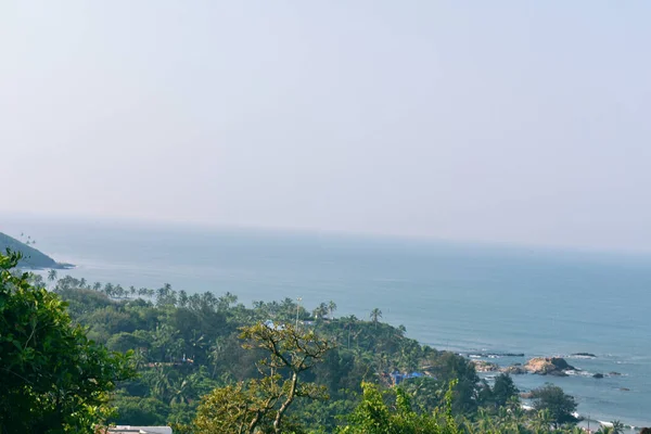 View Ocean Beach Top Mountain — Stock Photo, Image