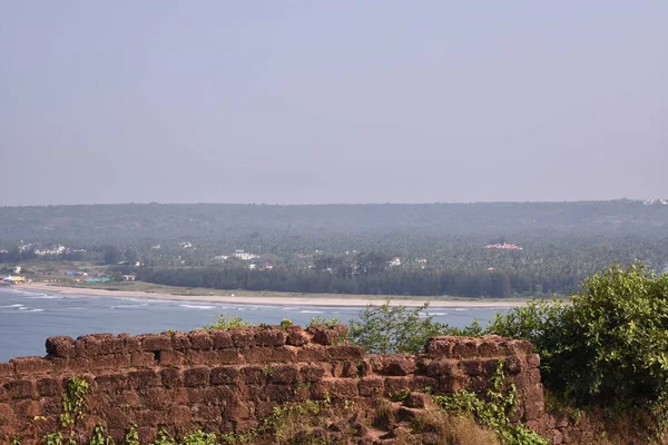 Unedited Image Fort Wall Just Sea — Stock Photo, Image