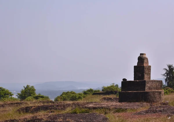 Estructura Tono Fuerte Capilla Cima Una Colina — Foto de Stock