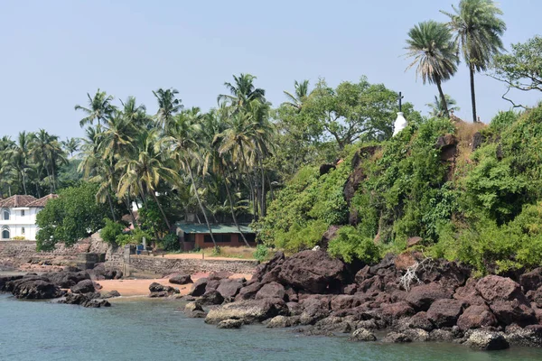 Landscape Image Dona Paula Beach Greenery Goa — Stock Photo, Image