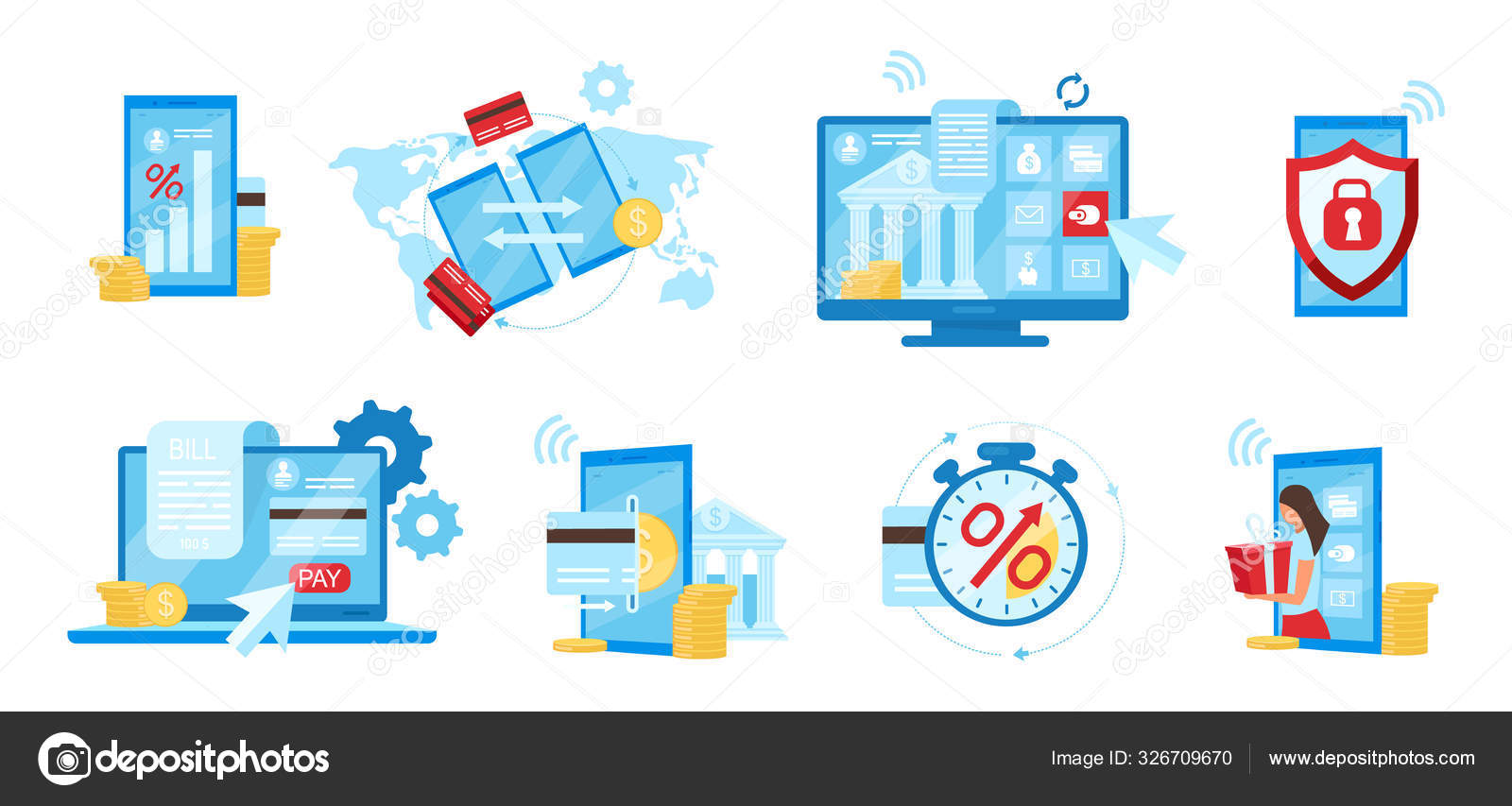 invoice ewallet metaphors deposits money ntlstudio