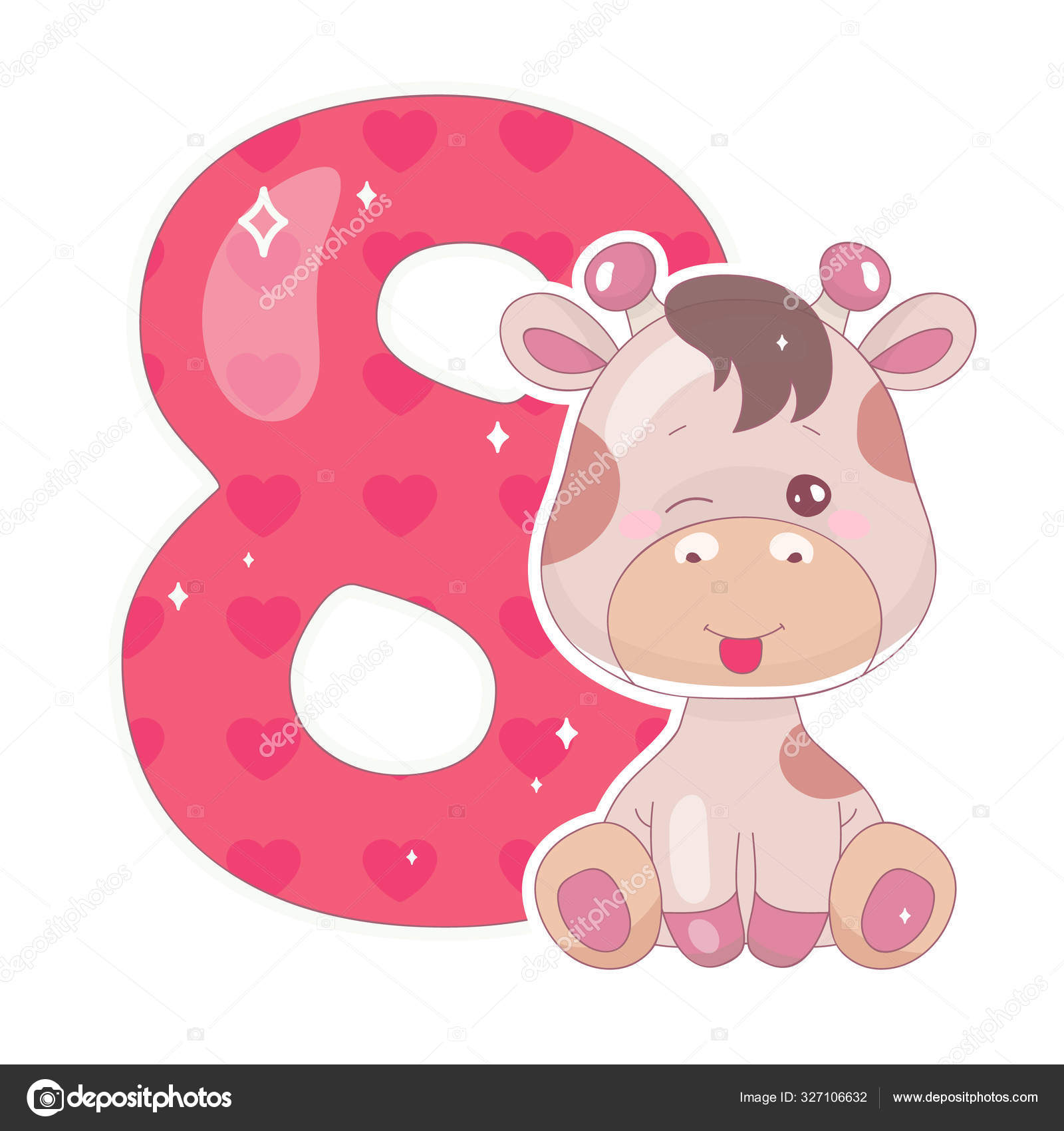 앉아있는 3d 랜더링 기린, 사파리 동물, 좋은, 기린 PNG 일러스트 및 이미지 에 대한 무료 다운로드 - Pngtree, image size:1600x1700