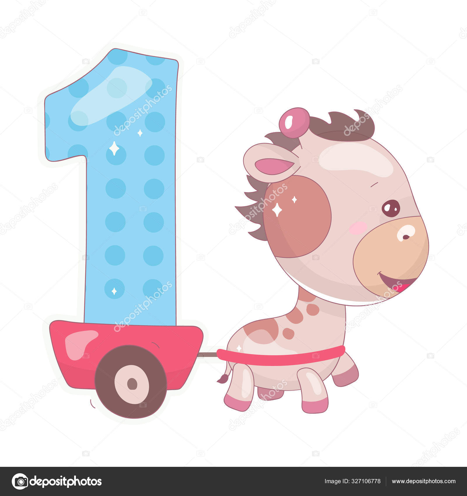 기린 와 아기 연속 한 줄 그리기 스톡 벡터 - ©Valenty 275544724, image size:1600x1700