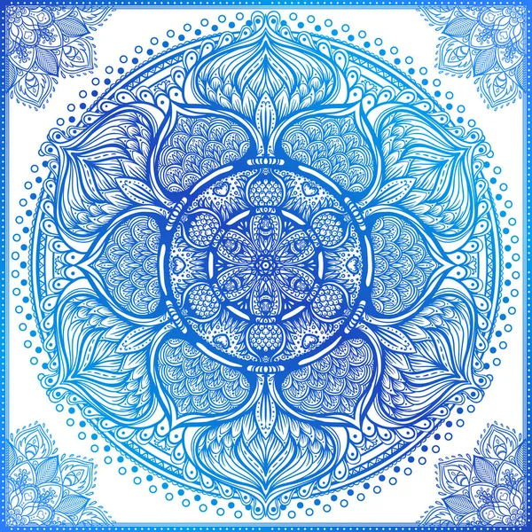 Mandala ornamental inspirado — Vector de stock