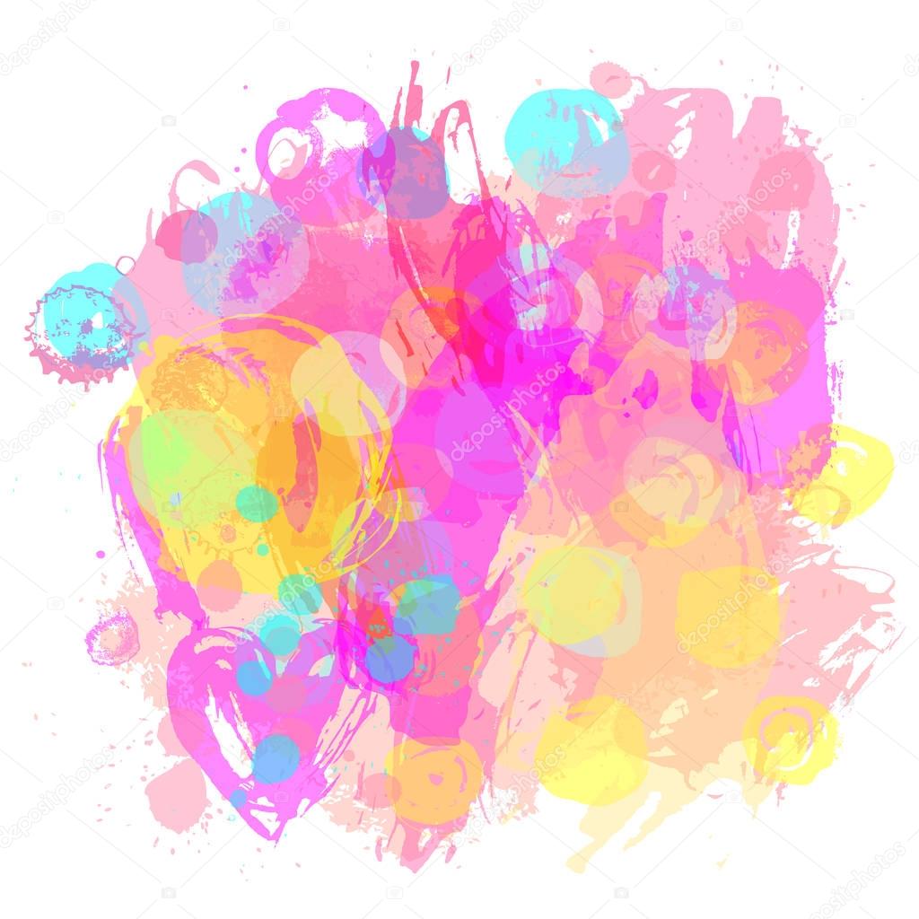 Download Abstract background. Vector watercolor splash texture ...