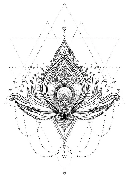 Mandala. Vacker vintage runda mönster. Vektorillustration. P — Stock vektor