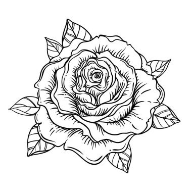 Rosicrucianism sembolü. Kutsal geometri.