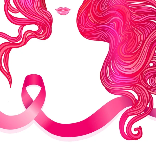 Breast Cancer Awareness Month — Stock Vector