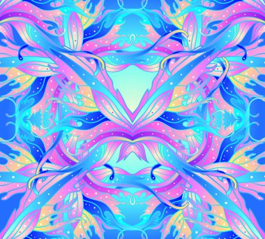 Peri kanatları seamless modeli